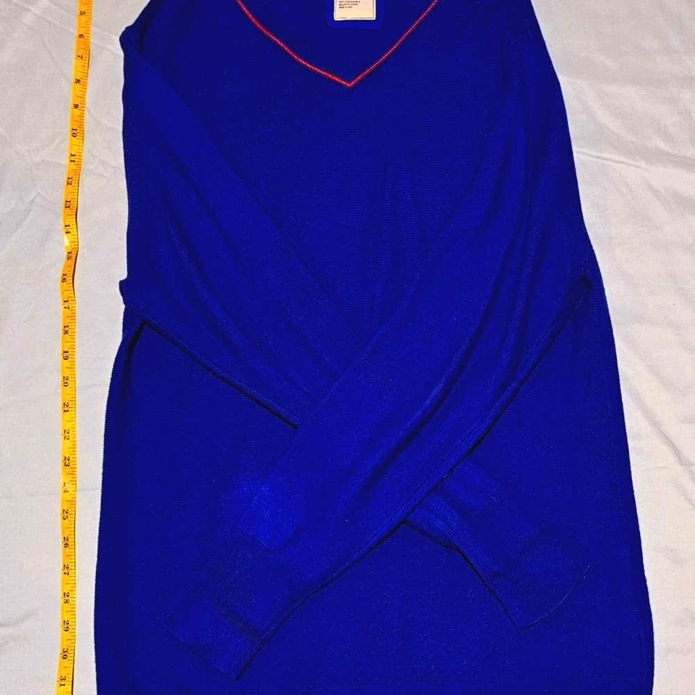 Mens Acryclic/Cotton/Wool Sweater